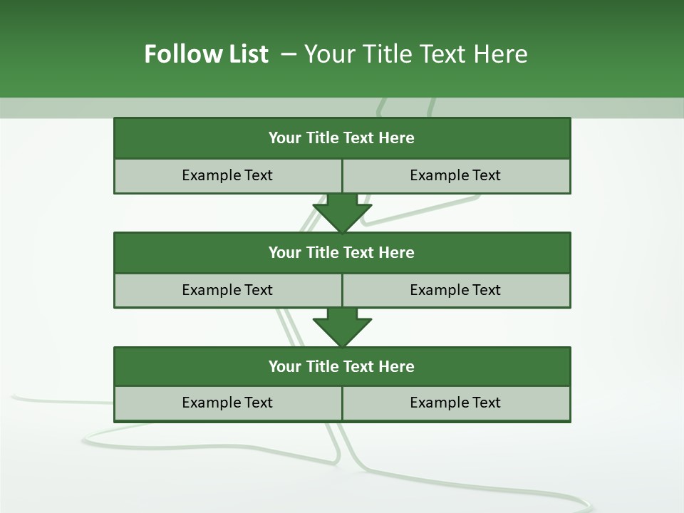 Object Business Ecology PowerPoint Template