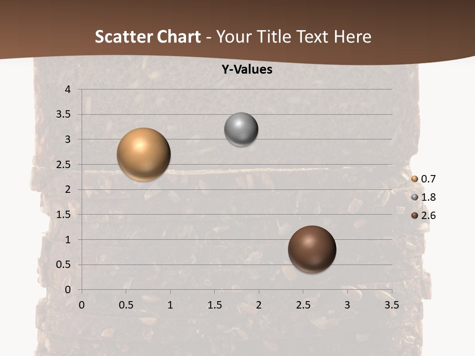 Brown Bread Background PowerPoint Template