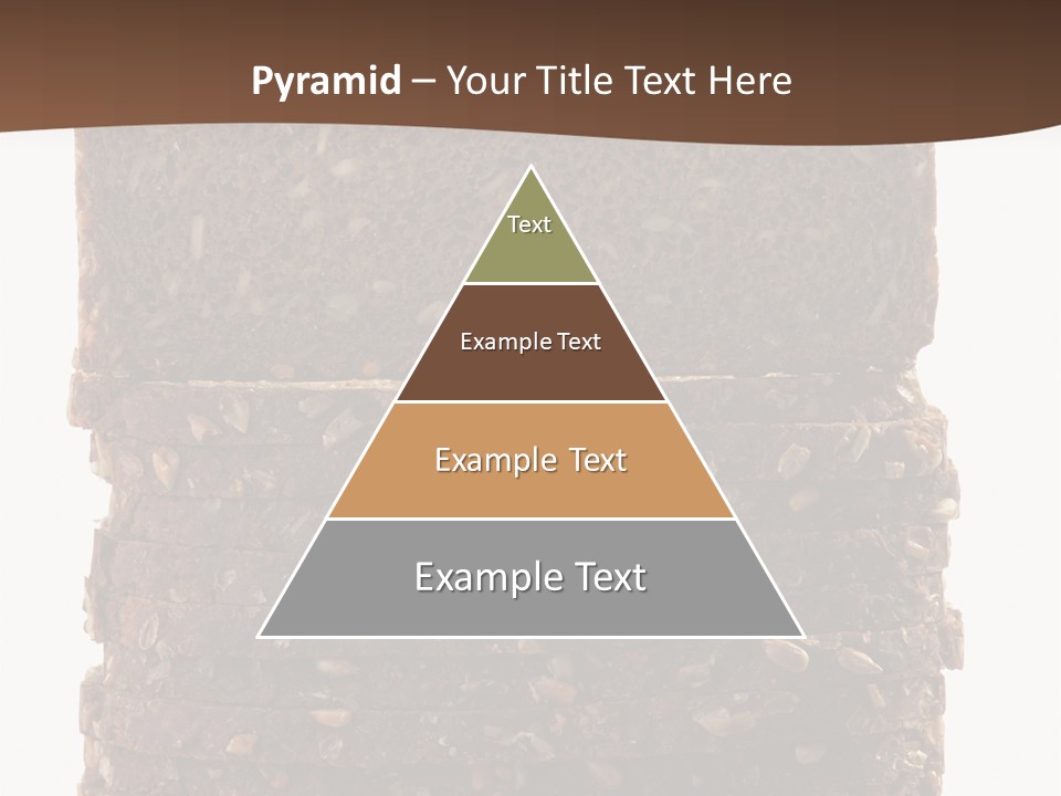 Brown Bread Background PowerPoint Template