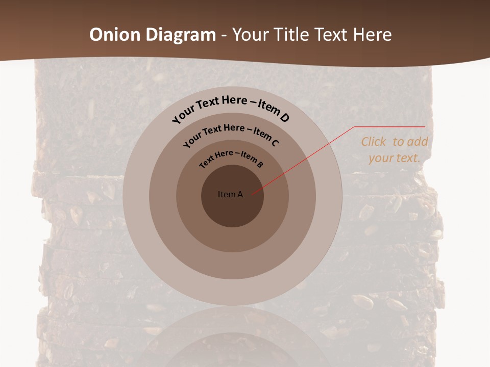 Brown Bread Background PowerPoint Template