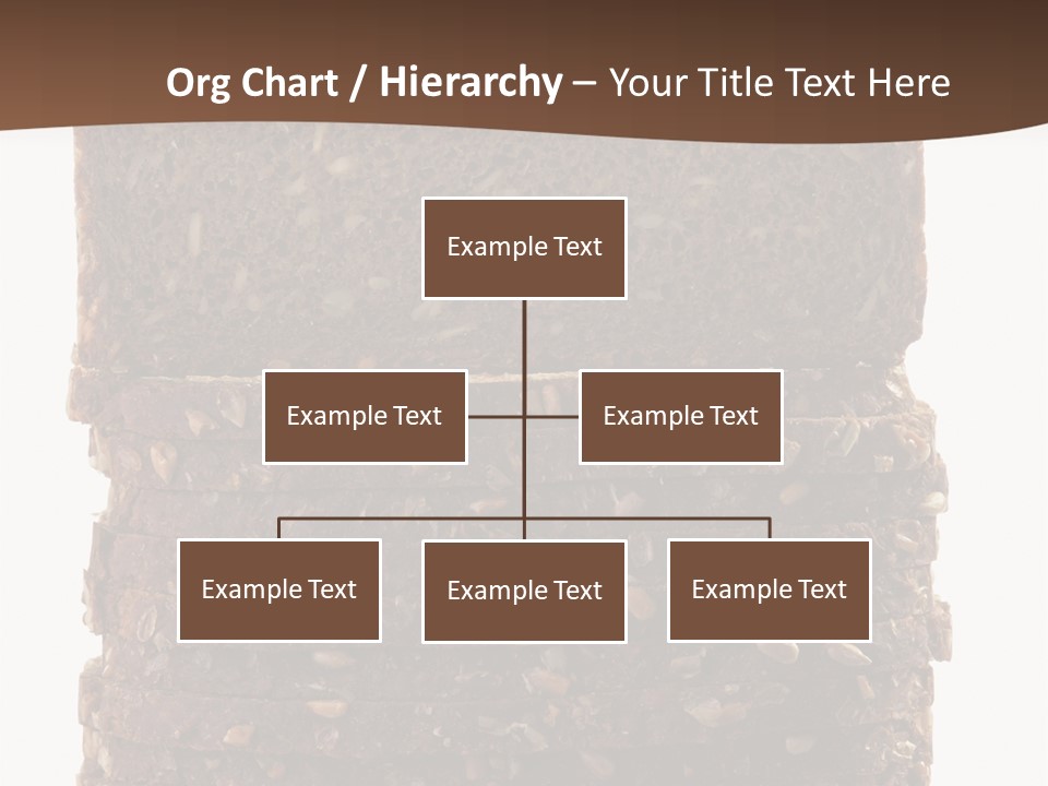 Brown Bread Background PowerPoint Template