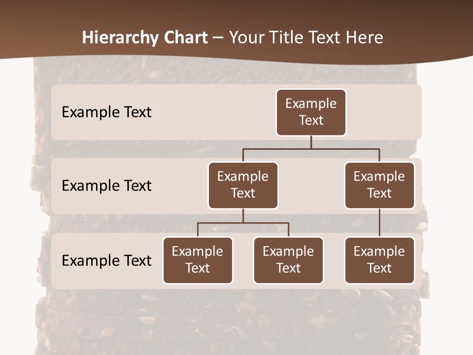 Brown Bread Background PowerPoint Template