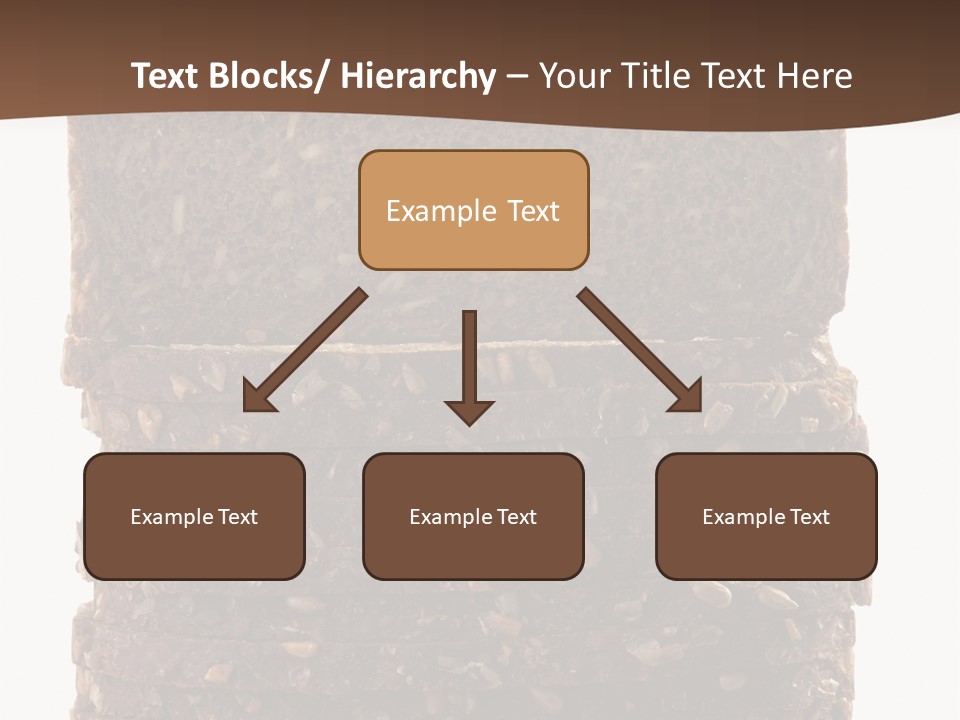Brown Bread Background PowerPoint Template
