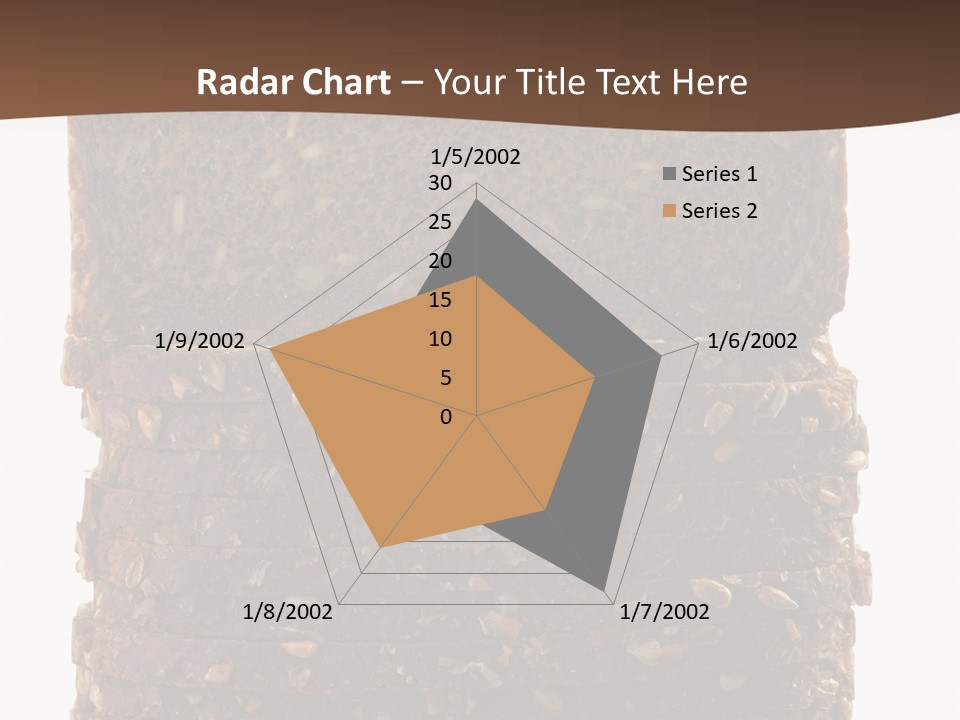 Brown Bread Background PowerPoint Template
