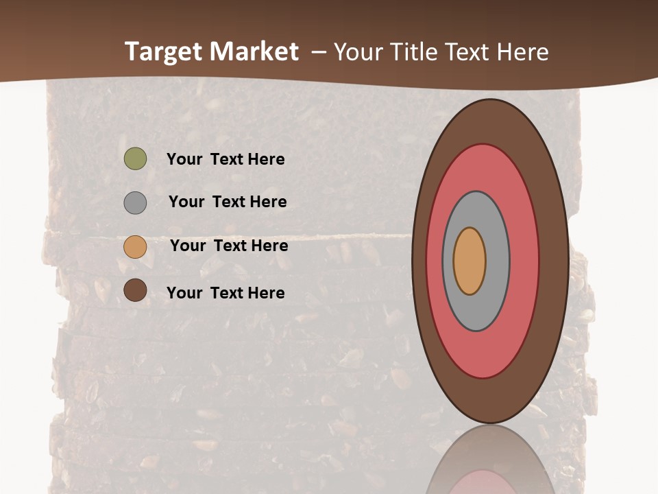 Brown Bread Background PowerPoint Template