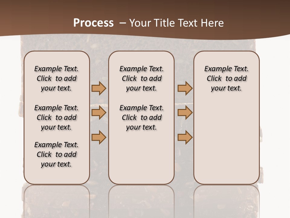 Brown Bread Background PowerPoint Template
