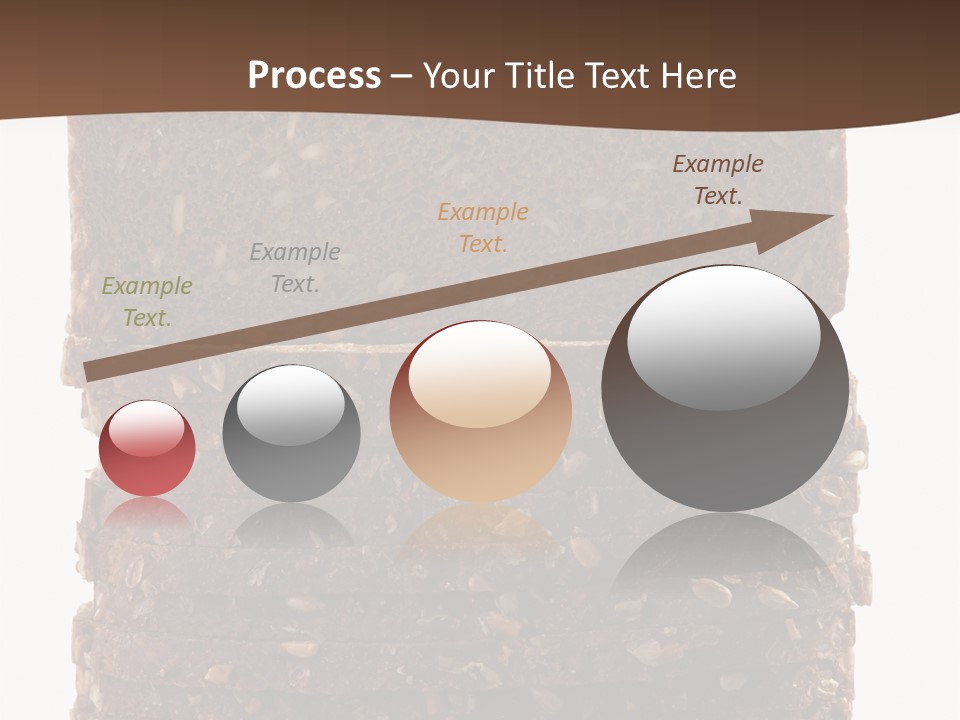 Brown Bread Background PowerPoint Template