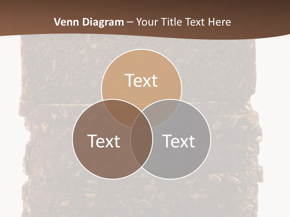 Brown Bread Background PowerPoint Template