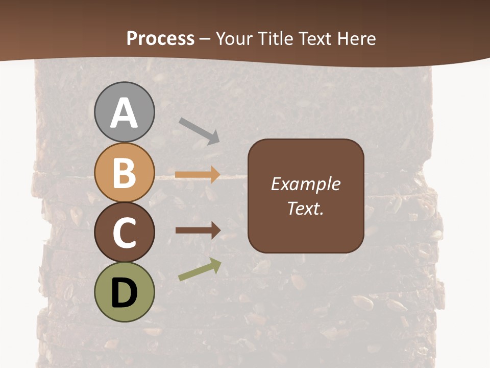 Brown Bread Background PowerPoint Template