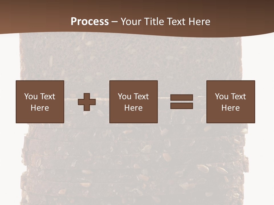 Brown Bread Background PowerPoint Template