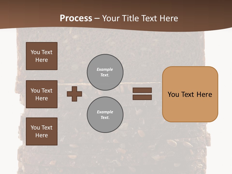 Brown Bread Background PowerPoint Template