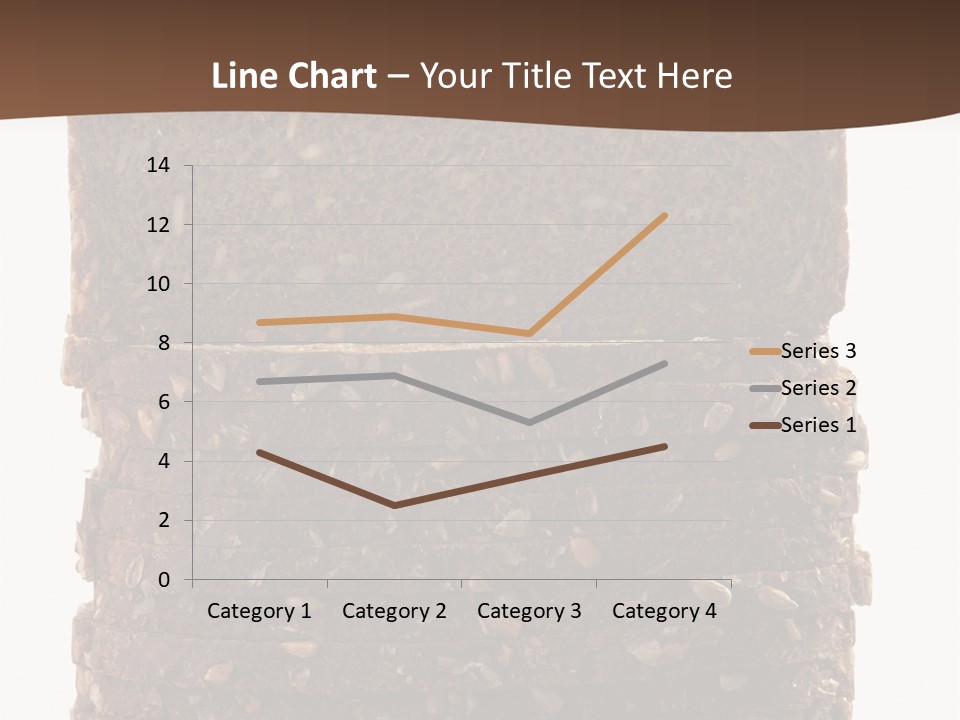 Brown Bread Background PowerPoint Template