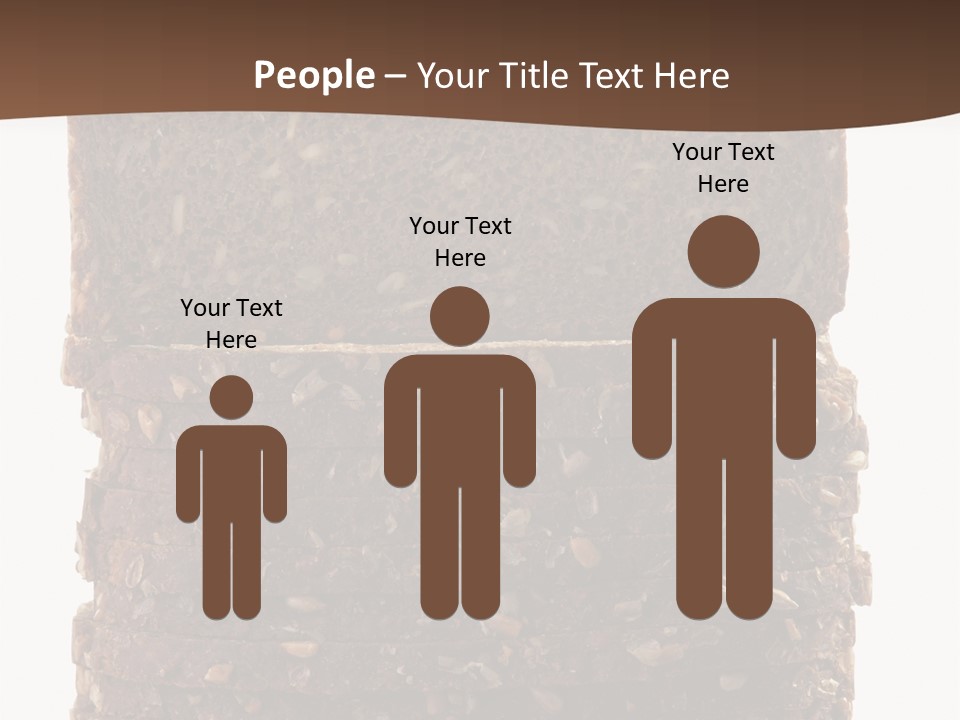 Brown Bread Background PowerPoint Template