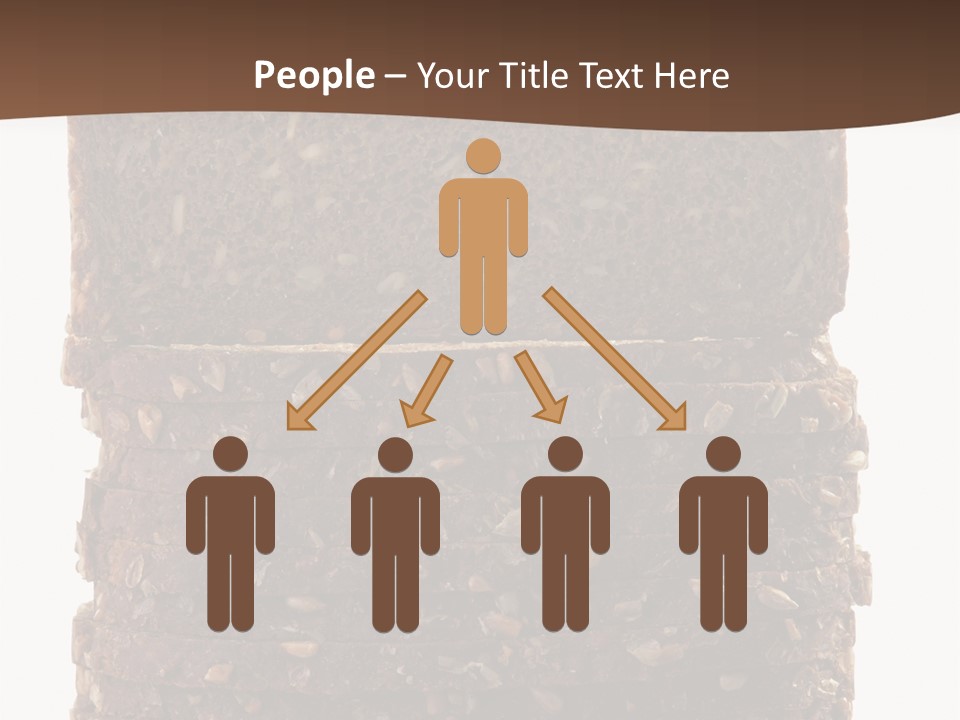 Brown Bread Background PowerPoint Template