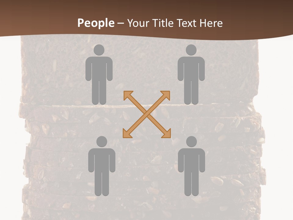 Brown Bread Background PowerPoint Template
