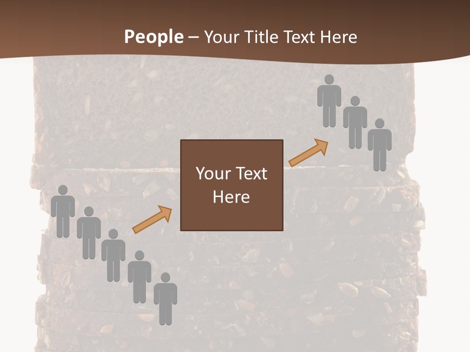 Brown Bread Background PowerPoint Template