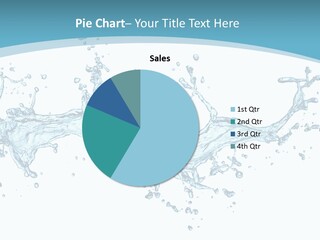 Flow Isolated Wave PowerPoint Template