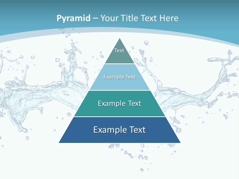 Flow Isolated Wave PowerPoint Template