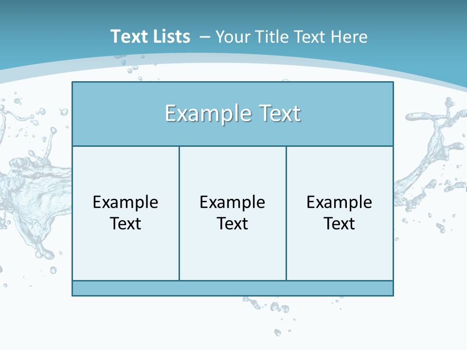 Flow Isolated Wave PowerPoint Template