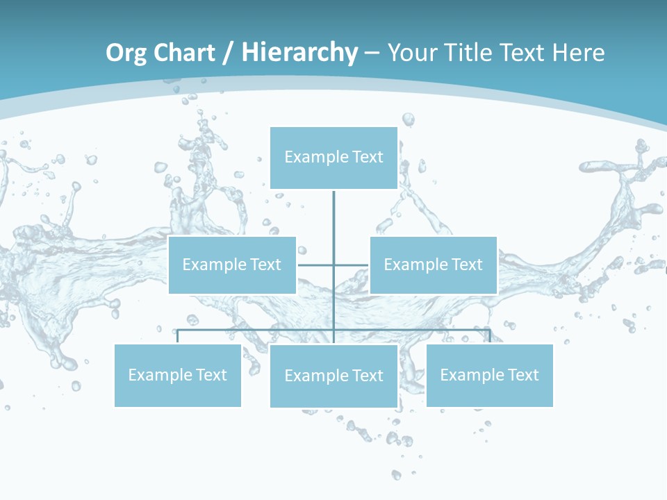 Flow Isolated Wave PowerPoint Template