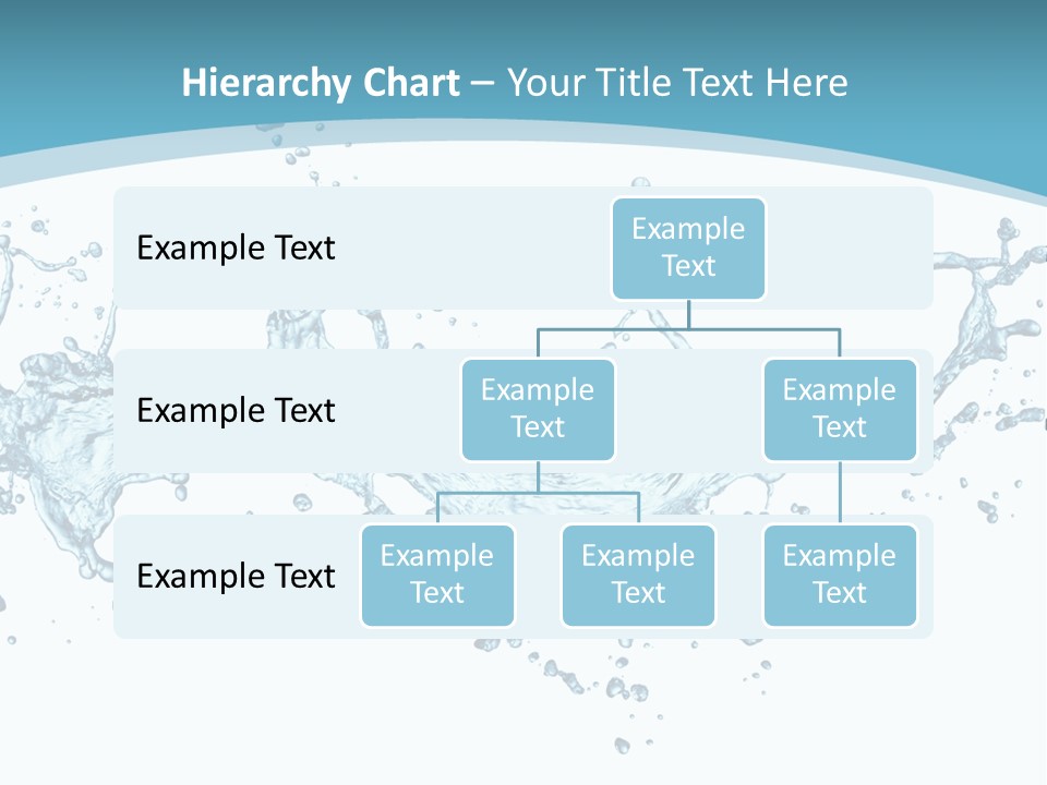 Flow Isolated Wave PowerPoint Template
