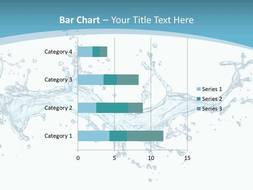 Flow Isolated Wave PowerPoint Template