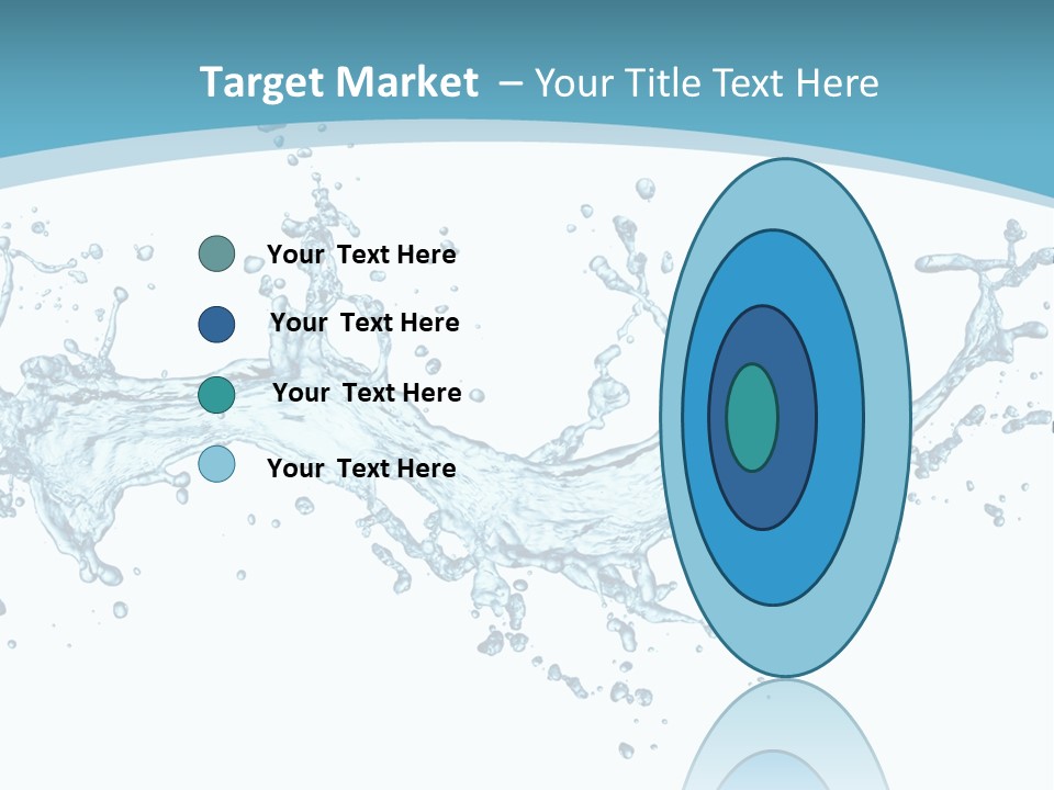 Flow Isolated Wave PowerPoint Template