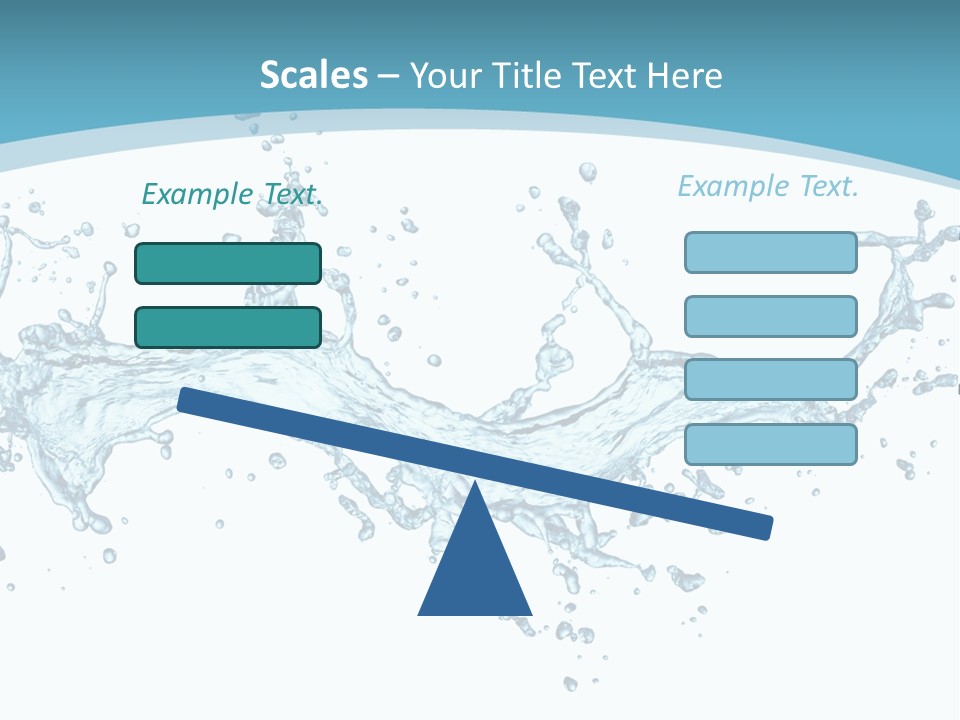 Flow Isolated Wave PowerPoint Template