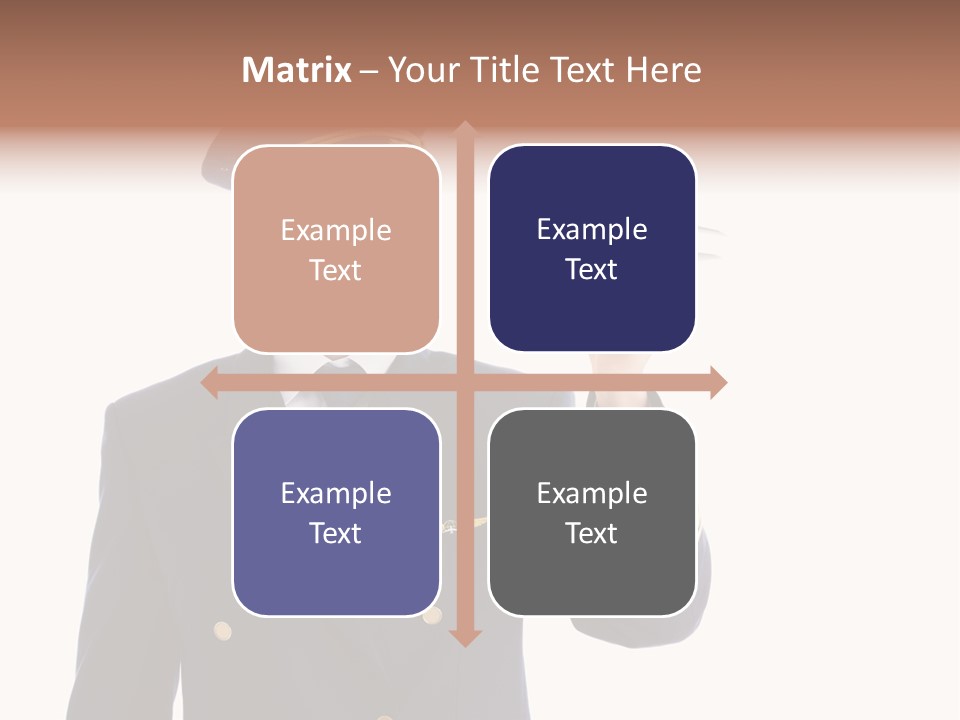 Looking Uniforms Pilot PowerPoint Template