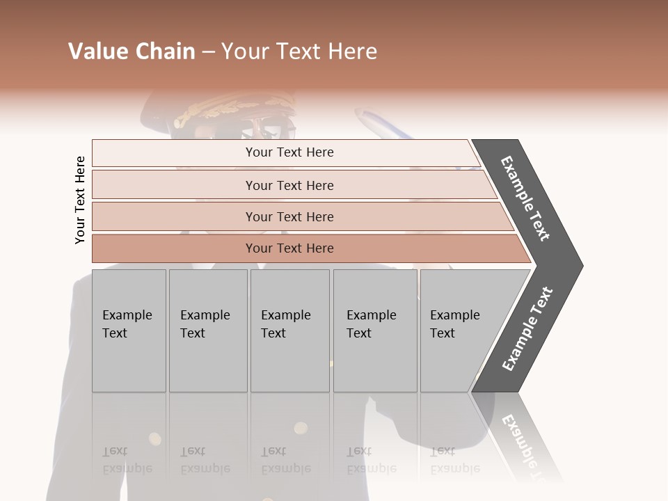 Looking Uniforms Pilot PowerPoint Template