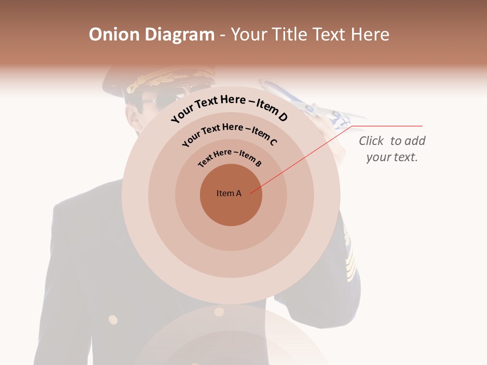 Looking Uniforms Pilot PowerPoint Template