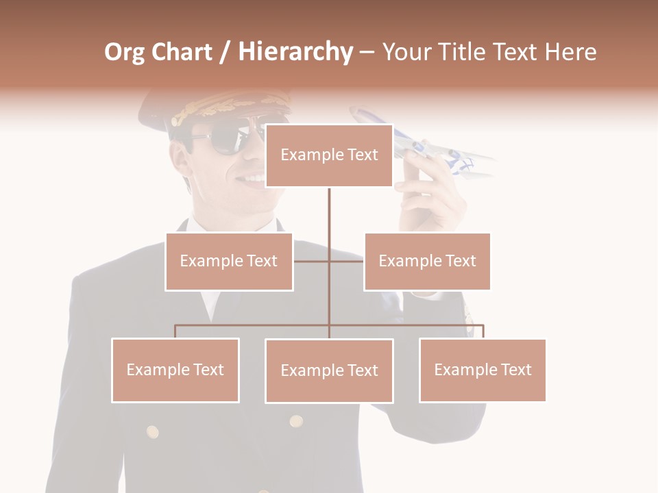 Looking Uniforms Pilot PowerPoint Template