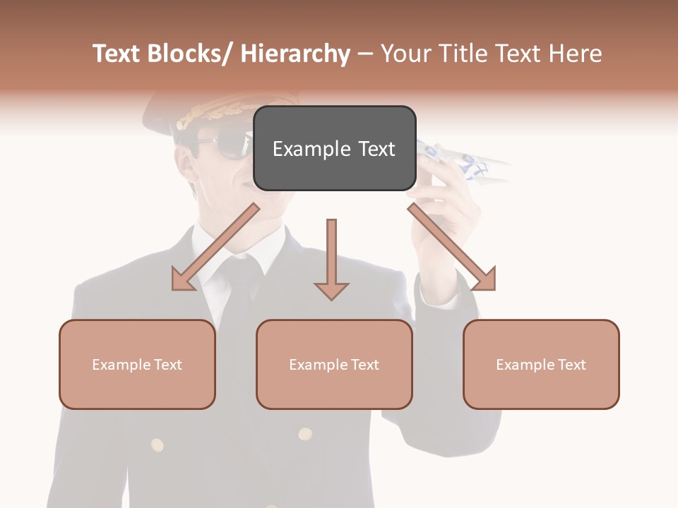 Looking Uniforms Pilot PowerPoint Template
