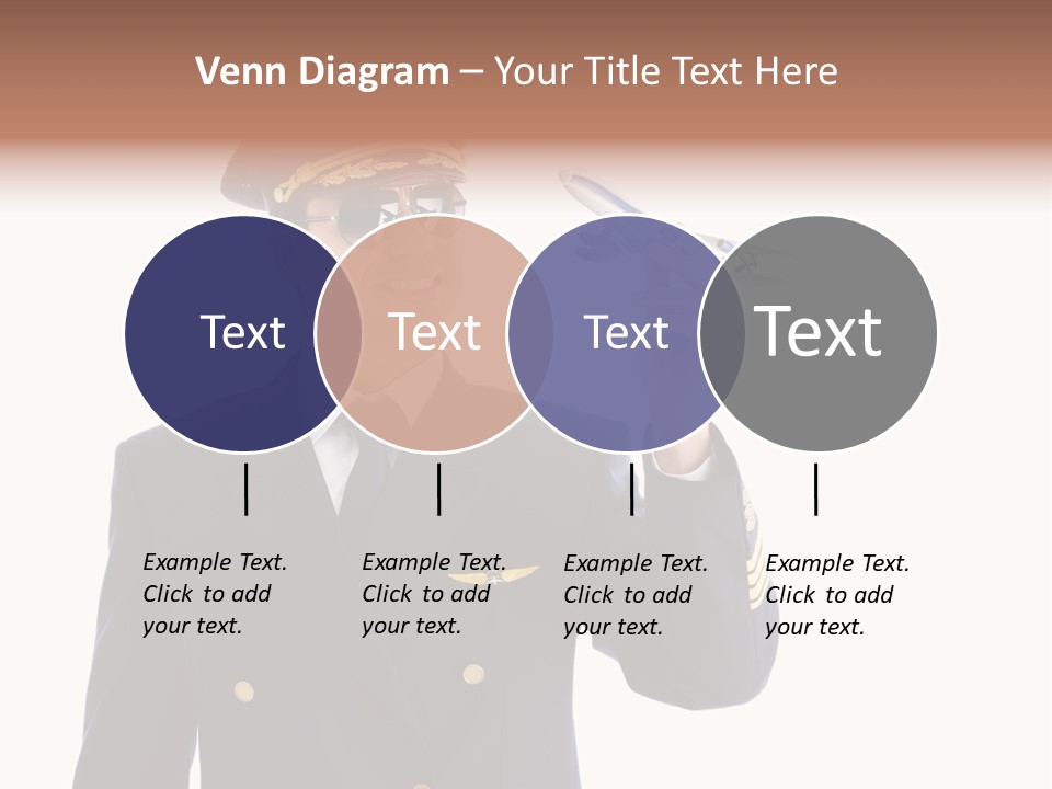 Looking Uniforms Pilot PowerPoint Template