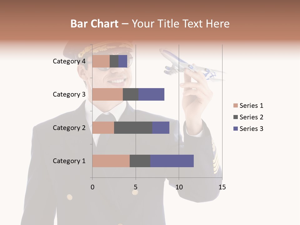Looking Uniforms Pilot PowerPoint Template