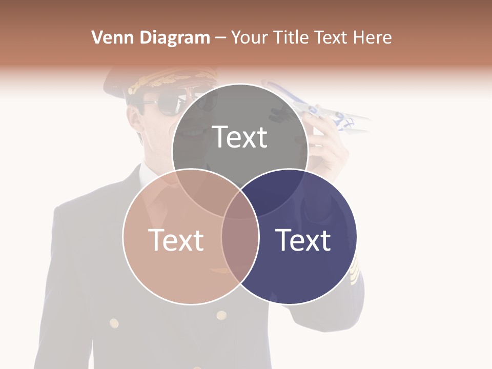 Looking Uniforms Pilot PowerPoint Template