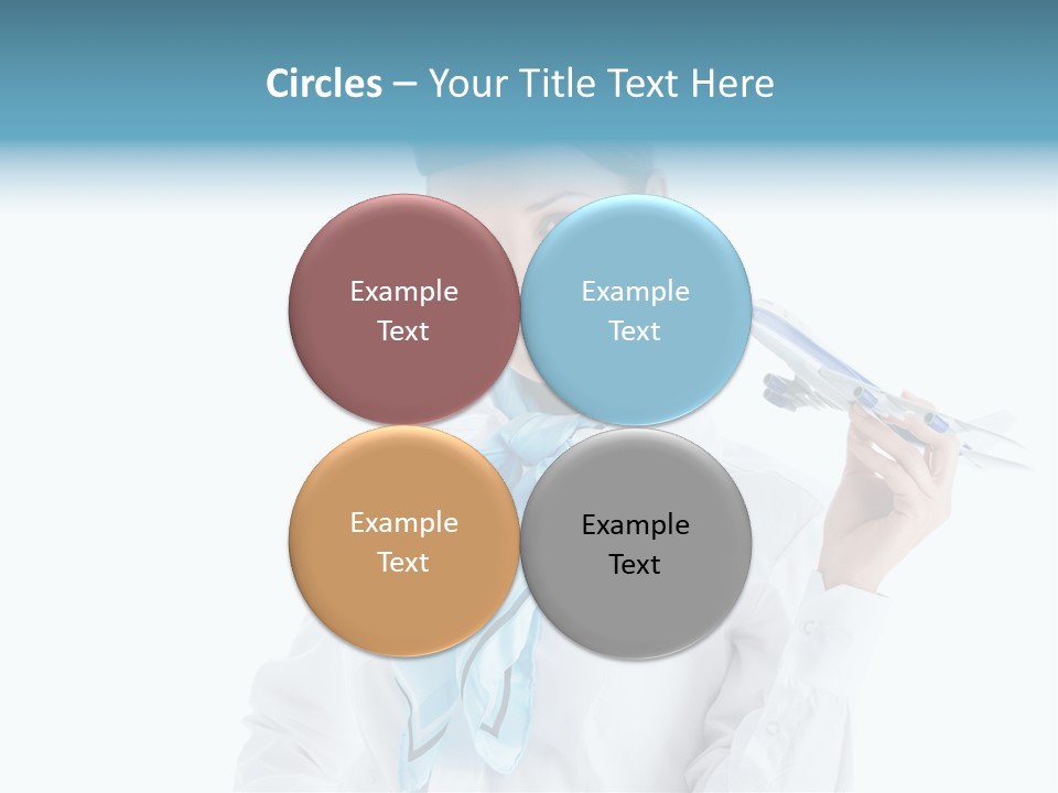 Profession Smiling Air PowerPoint Template