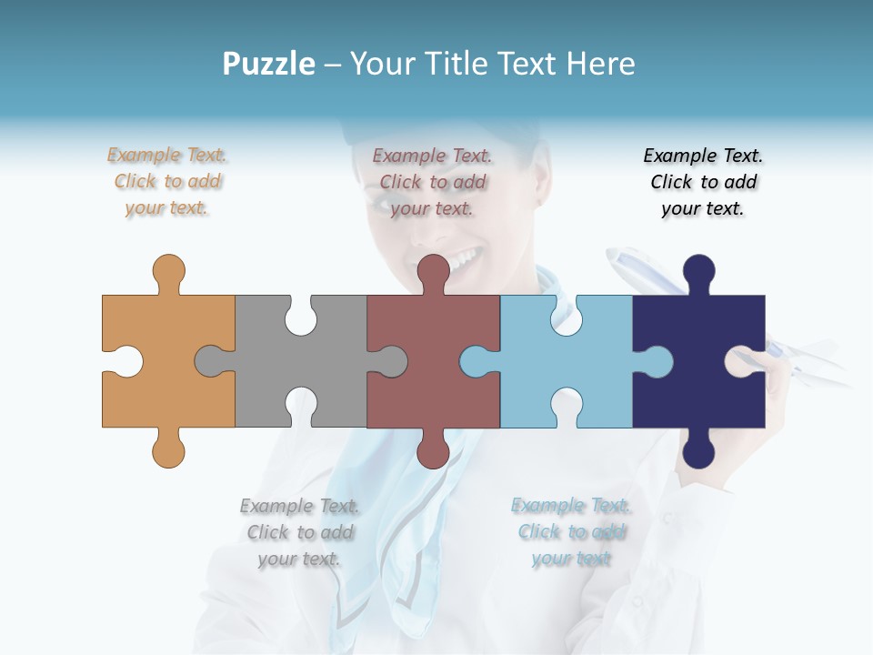 Profession Smiling Air PowerPoint Template