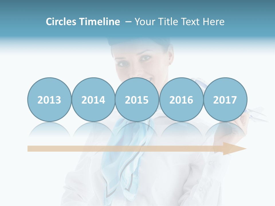 Profession Smiling Air PowerPoint Template