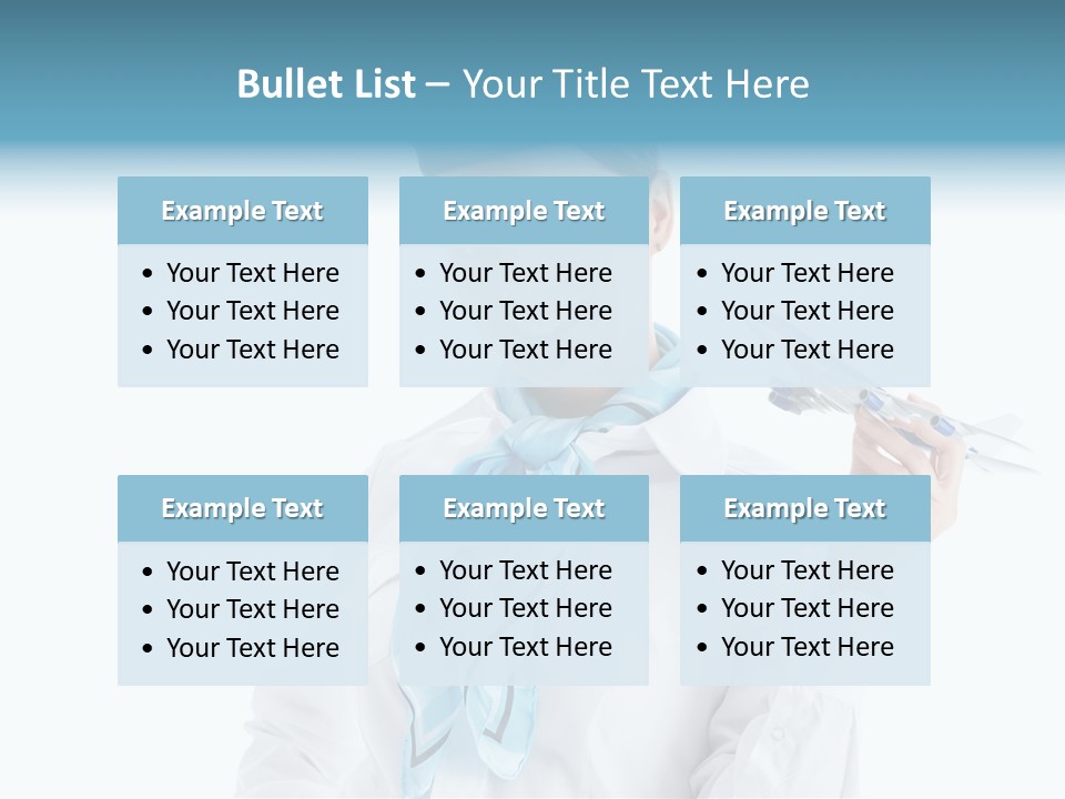 Profession Smiling Air PowerPoint Template