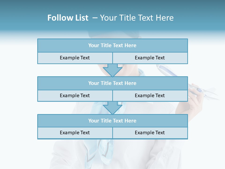 Profession Smiling Air PowerPoint Template