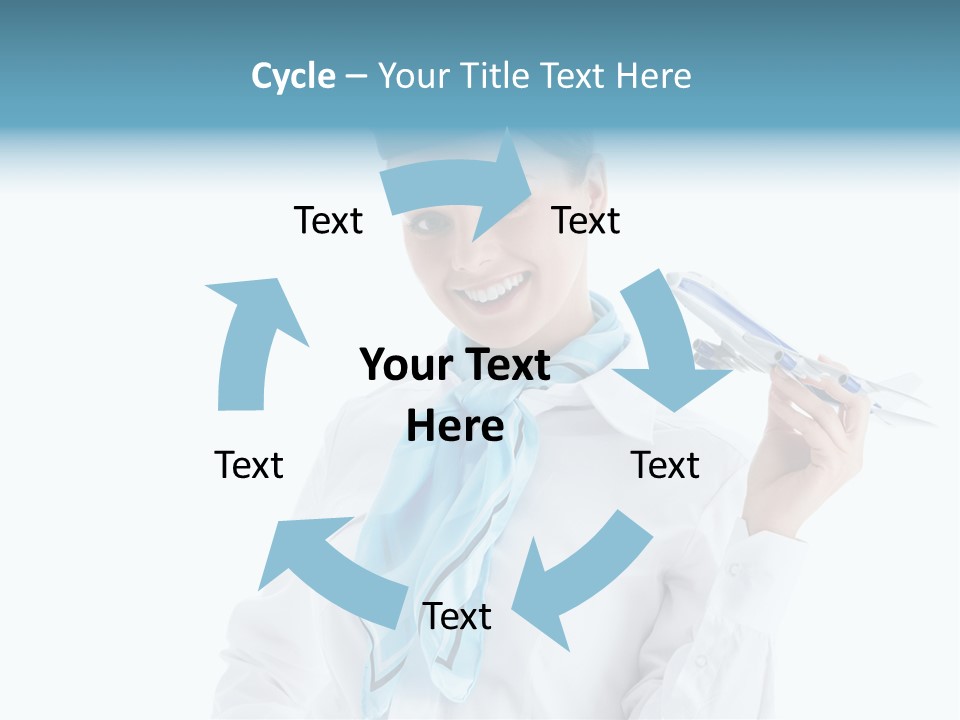 Profession Smiling Air PowerPoint Template