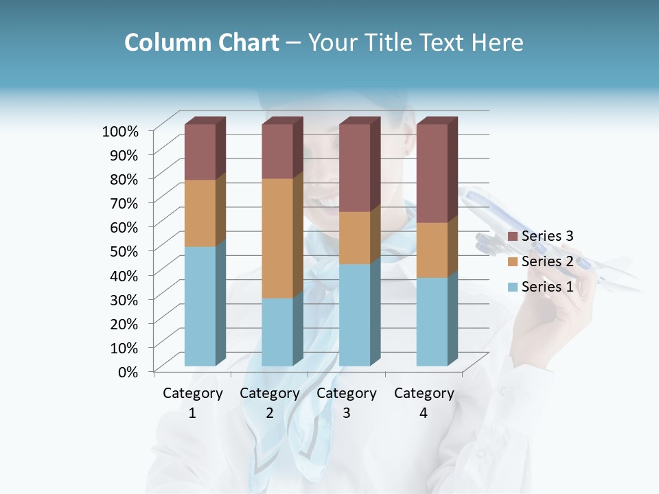 Profession Smiling Air PowerPoint Template