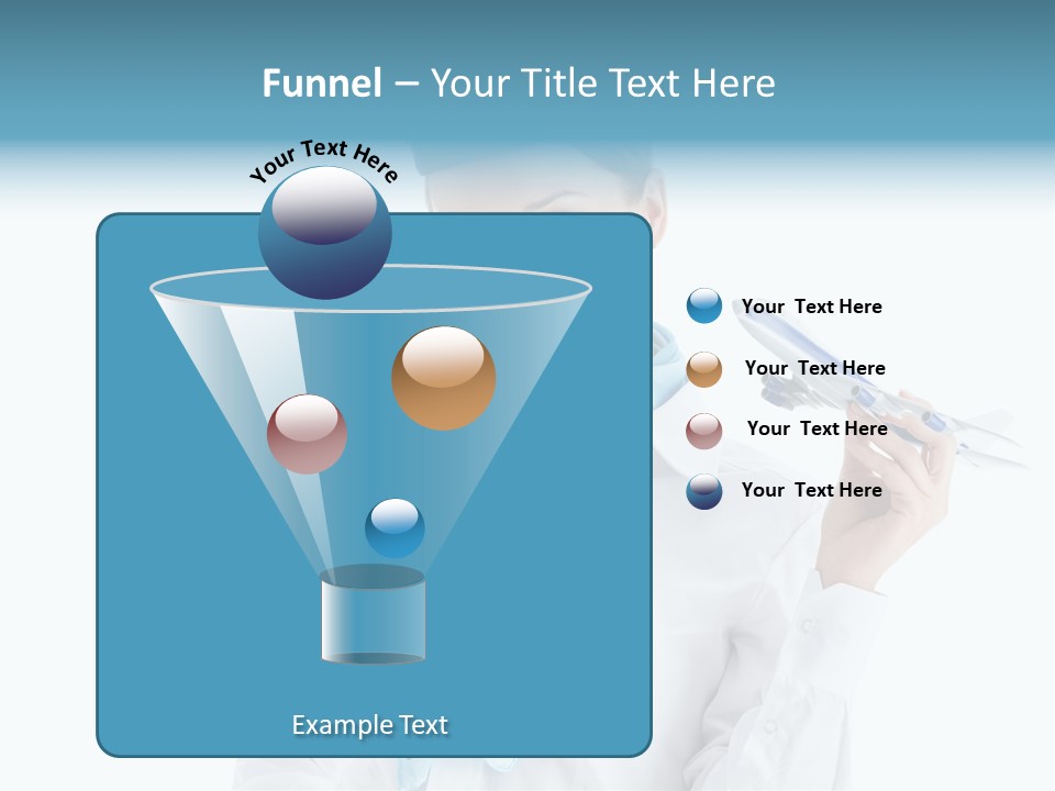 Profession Smiling Air PowerPoint Template