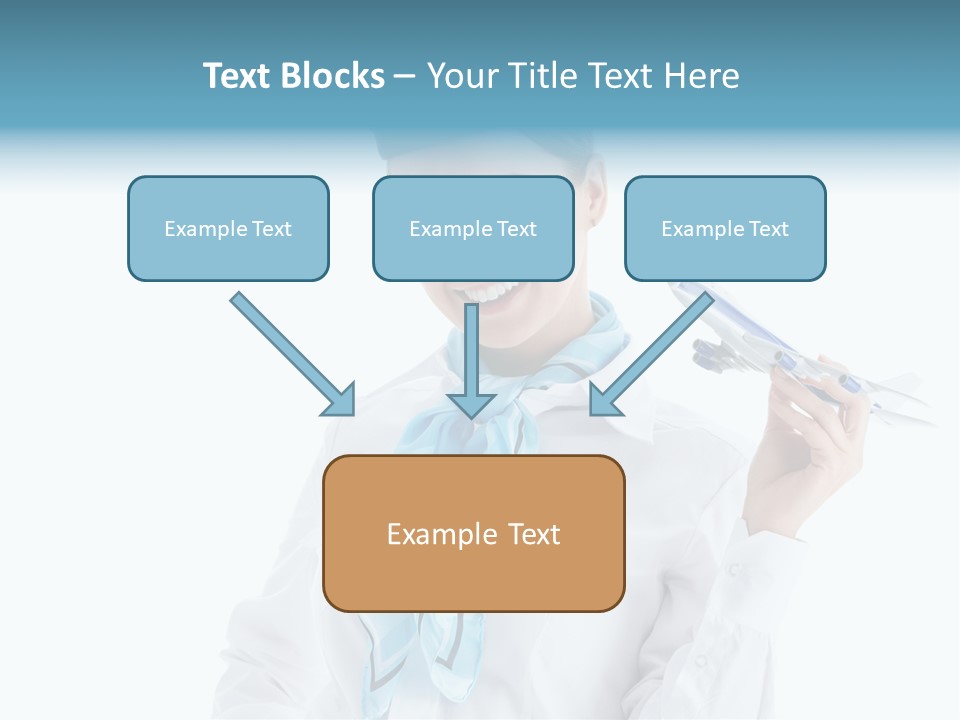 Profession Smiling Air PowerPoint Template
