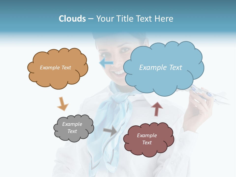 Profession Smiling Air PowerPoint Template