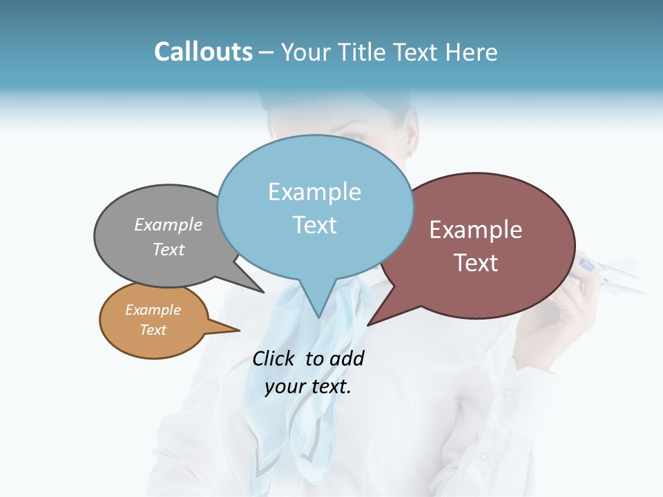 Profession Smiling Air PowerPoint Template