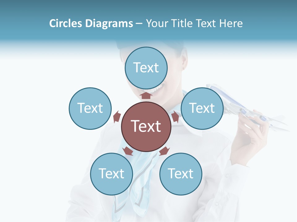 Profession Smiling Air PowerPoint Template