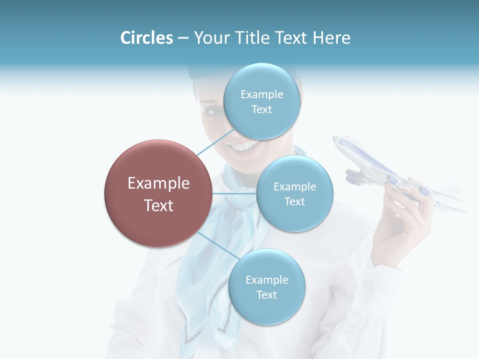 Profession Smiling Air PowerPoint Template