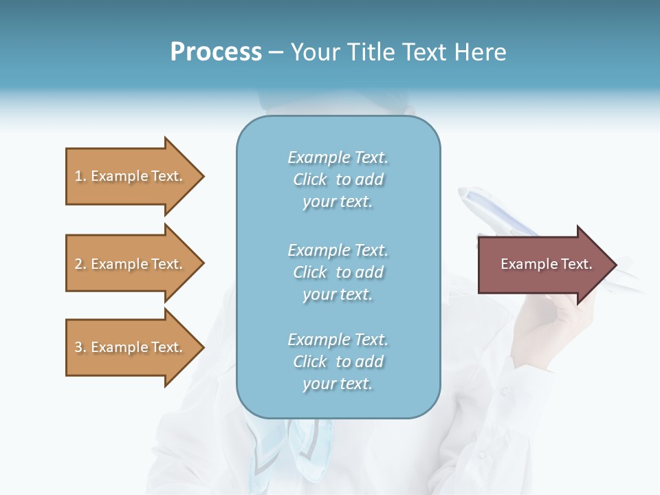 Profession Smiling Air PowerPoint Template